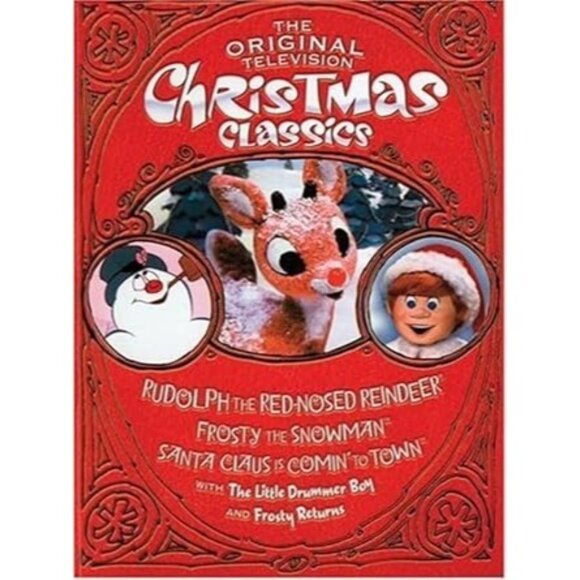 The Original Television Christmas Classics DVD Set Featuring Rudolph Frosty & Sa - Picture 1 of 2